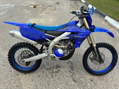 2022 Yamaha WR250F, синий, 585000 рублей, вид 1