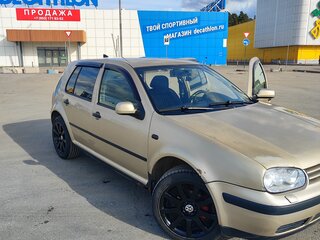 2003 Volkswagen Golf IV, бежевый, 350000 рублей, вид 4