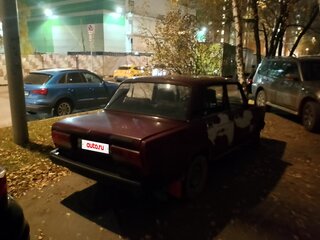 2002 Lada (ВАЗ) 2107, красный, 90000 рублей, вид 4