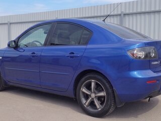 2008 Mazda 3 5-speed I (BK) Рестайлинг, синий, 700000 рублей, вид 5