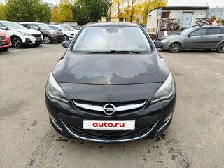 2013 Opel Astra J Рестайлинг, чёрный, 649000 рублей, вид 2