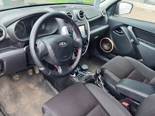 2014 Lada (ВАЗ) Granta Sport I, коричневый, 480000 рублей, вид 4