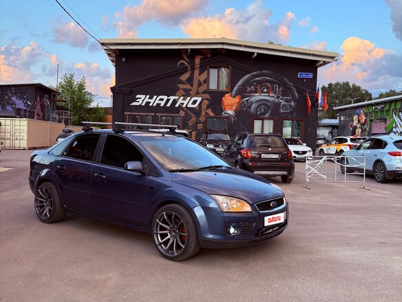 2005 Ford Focus II, синий, 400000 рублей - вид 5