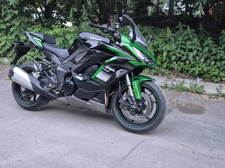 2020 Kawasaki Ninja 1000 SX, зелёный, 1050000 рублей, вид 1