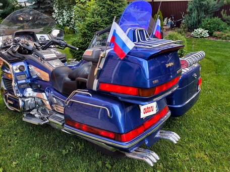 1999 Honda GL 1500 Gold Wing, синий, 1595000 рублей, вид 1