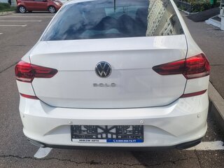 2021 Volkswagen Polo VI, белый, 1450000 рублей, вид 4