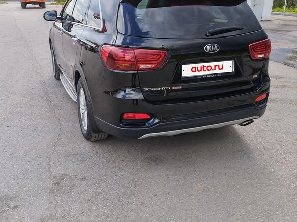 2019 Kia Sorento III Prime Рестайлинг, чёрный, 2850000 рублей - вид 4