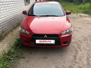 2008 Mitsubishi Lancer X, красный, 750000 рублей, вид 3