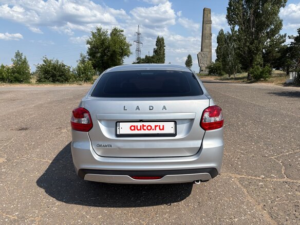 2023 Lada (ВАЗ) Granta I Рестайлинг, серый - вид 6