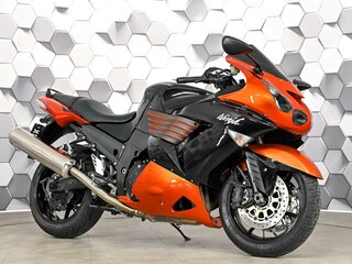 2009 Kawasaki ZZR 1400, оранжевый, 679000 рублей, вид 1