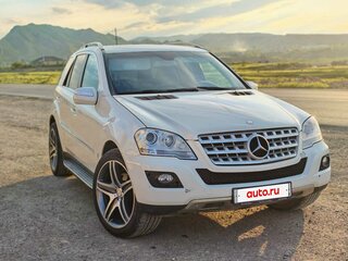 2008 Mercedes-Benz M-Класс 350 II (W164) Рестайлинг, белый, 1250000 рублей, вид 4