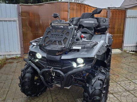 2023 Stels ATV-800 Guepard Trophy, серый, 800000 рублей, вид 3