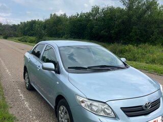 2007 Toyota Corolla X (E140, E150), голубой, 750000 рублей, вид 2