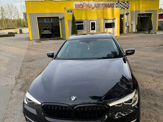 2017 BMW 5 серии 520d VII (G30/G31/G38), чёрный, 2870000 рублей, вид 1