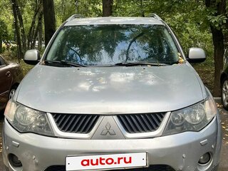2008 Mitsubishi Outlander II, серебристый, 850000 рублей, вид 1