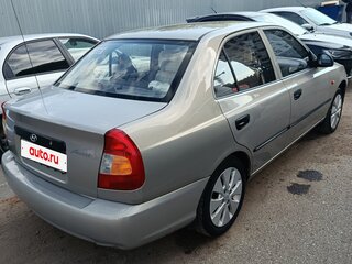2007 Hyundai Accent ТагАЗ II, бежевый, 235000 рублей, вид 3