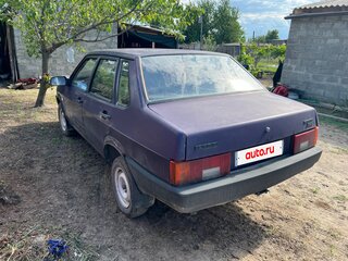 1997 Lada (ВАЗ) 21099, фиолетовый, 100000 рублей, вид 5