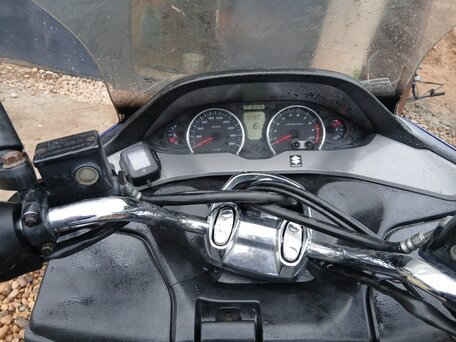 2006 Suzuki Burgman (SkyWave) 400, синий, 210000 рублей, вид 2