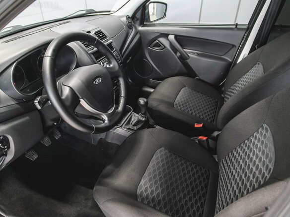 2021 Lada (ВАЗ) Granta I Рестайлинг, серый, 620000 рублей - вид 8