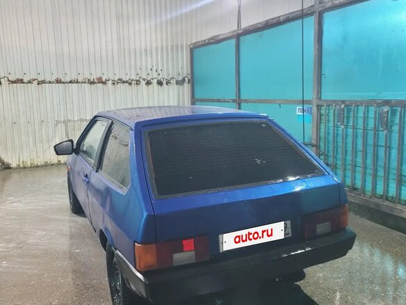 1998 Lada (ВАЗ) 2108, синий, 80000 рублей - вид 2