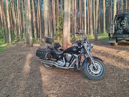 2004 Yamaha XV 1700 Road Star, чёрный, 559000 рублей, вид 2