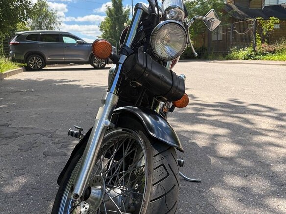 1999 Honda Steed 400, чёрный, 290000 рублей - вид 2