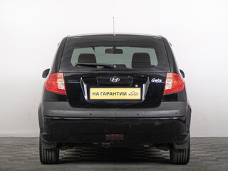 2006 Hyundai Getz I Рестайлинг, чёрный, 459000 рублей, вид 4