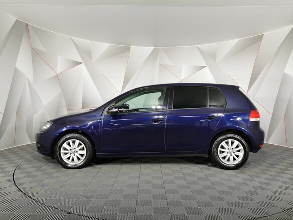 2012 Volkswagen Golf VI, синий - вид 4
