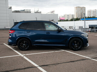2019 BMW X5 30d IV (G05/G18), синий, 5179000 рублей, вид 4