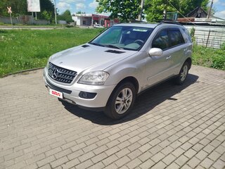 2005 Mercedes-Benz M-Класс 350 II (W164), серебристый, 960000 рублей, вид 1