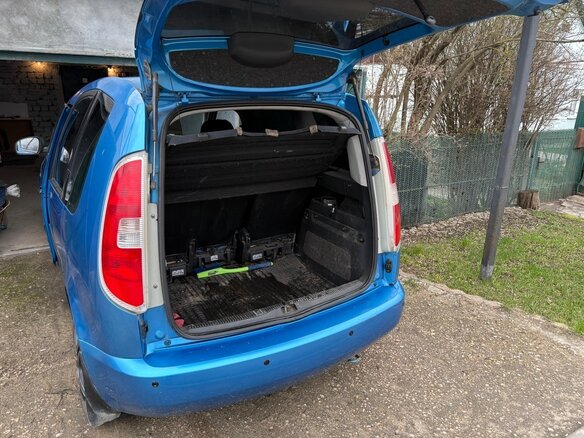 2008 Skoda Roomster I, синий - вид 9