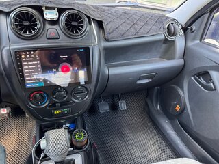 2012 Lada (ВАЗ) Granta I, голубой, 450000 рублей, вид 4