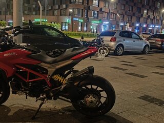 2016 Ducati Hypermotard, красный, 990000 рублей, вид 5