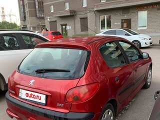 2008 Peugeot 206, красный, 240000 рублей, вид 3