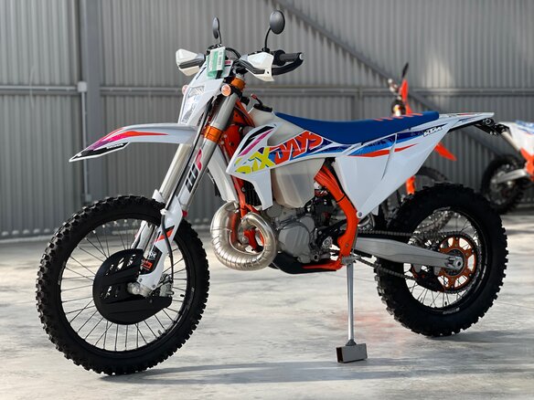 2021 KTM 250 EXC, белый - вид 1