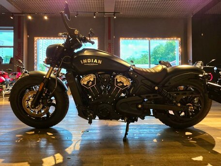 2023 Indian Scout, чёрный, 1390000 рублей, вид 5