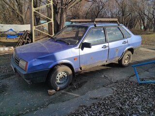 2000 Lada (ВАЗ) 21099, серебристый, 60000 рублей, вид 4