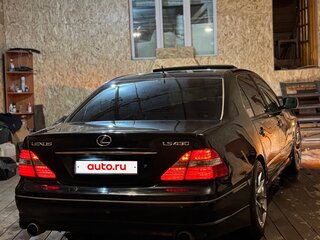 2004 Lexus LS 430 III Рестайлинг, чёрный, 1200000 рублей, вид 3