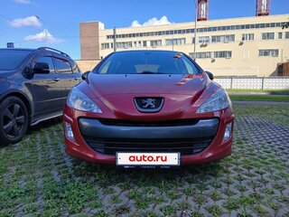 2009 Peugeot 308 I, красный, 410000 рублей, вид 1