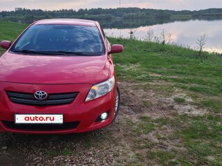 2008 Toyota Corolla X (E140, E150), красный, 580000 рублей, вид 3
