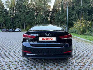 2017 Hyundai Elantra VI (AD), чёрный, 1450000 рублей, вид 3