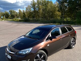 2013 Opel Astra J Рестайлинг, коричневый, 739000 рублей, вид 2