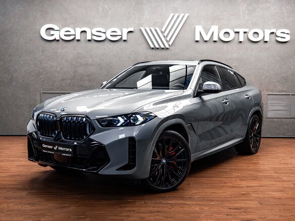 2025 BMW X6 40d III (G06) Рестайлинг, серый, 15800000 рублей