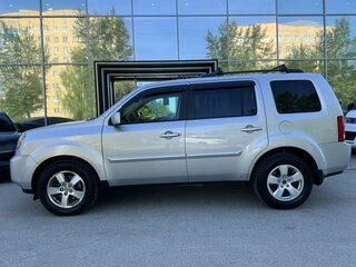 2009 Honda Pilot II, серебристый, 1350000 рублей, вид 4