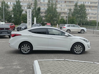2014 Hyundai Elantra V (MD) Рестайлинг, белый, 1029000 рублей, вид 4