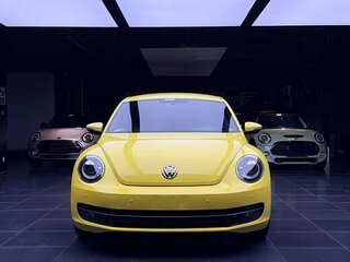 2015 Volkswagen Beetle II (A5), жёлтый, 1462000 рублей, вид 2