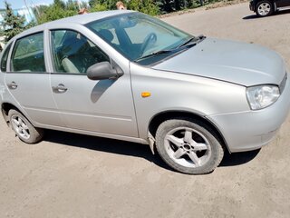 2008 Lada (ВАЗ) Kalina I, серебристый, 260000 рублей, вид 3