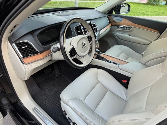 2022 Volvo XC90 II Рестайлинг 1, чёрный - вид 7
