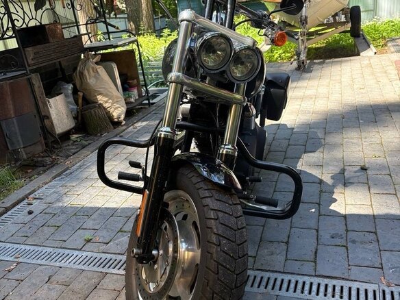 2013 Harley-Davidson Fat Bob, чёрный, 1099000 рублей