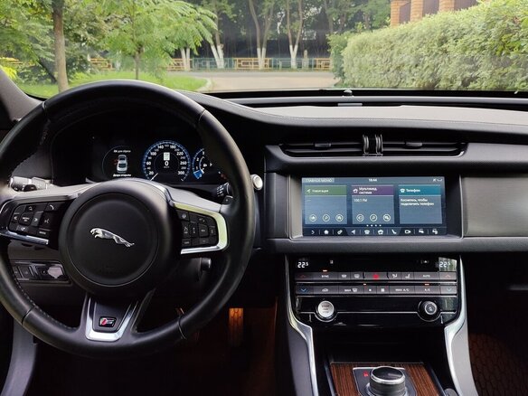 2016 Jaguar XF II, белый, 3500000 рублей - вид 8